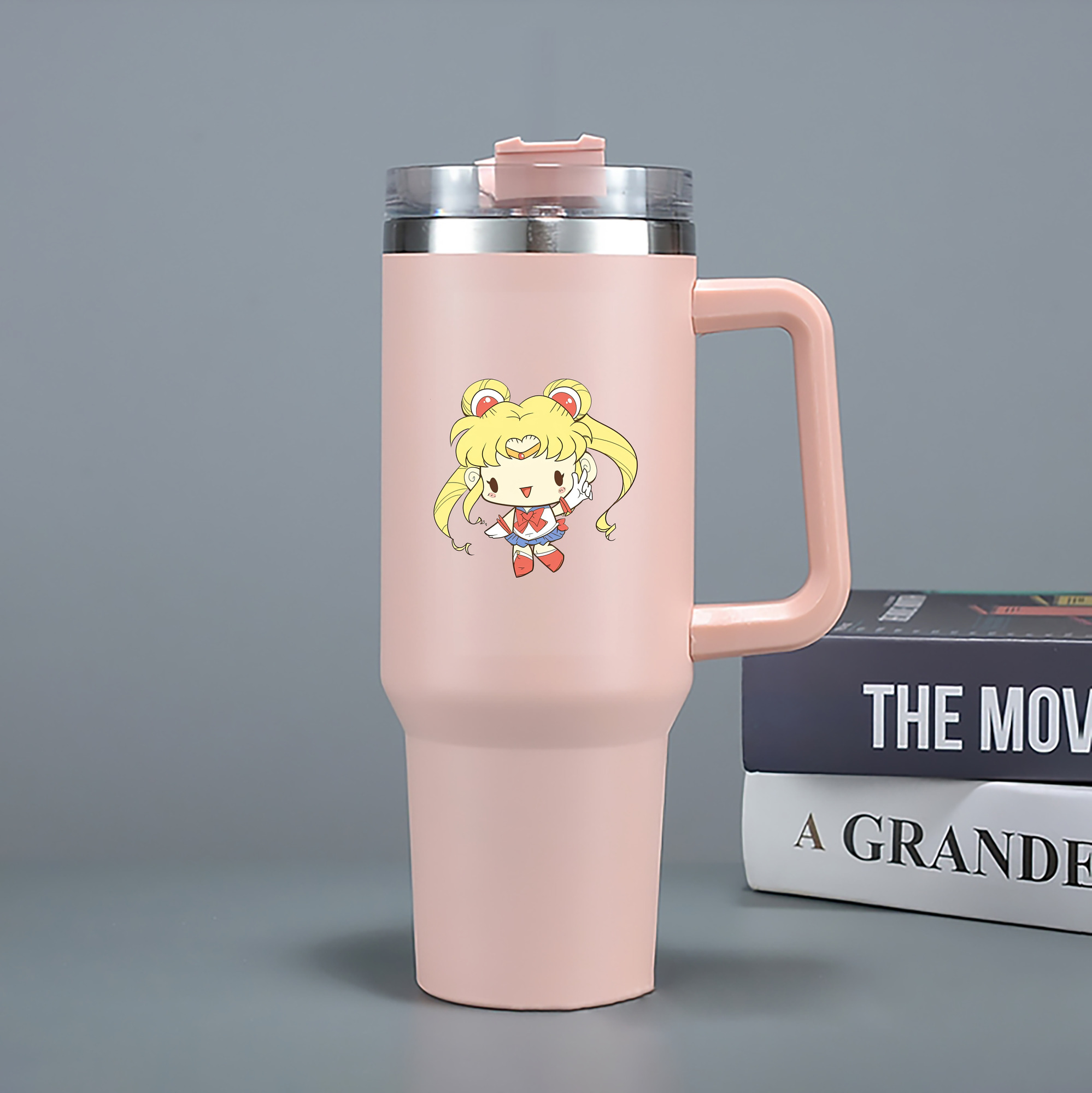 （画像用） 美少女戦士セーラームーン 月野 うさぎ つきの うさぎ Sailor Moon Tsukino Usagi 1200mL車用タンブラー（カラープリント）